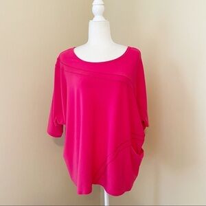 Sympli Dolman Sleeve Front Pocket Top - 10